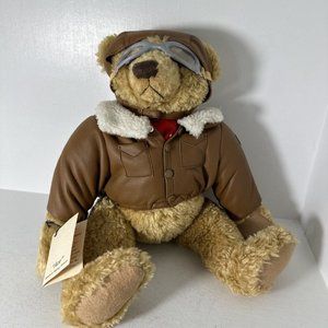 VTG "ACE" Texaco's Flying Pioneer 1998 Second Edition Bear W/Tag No Box